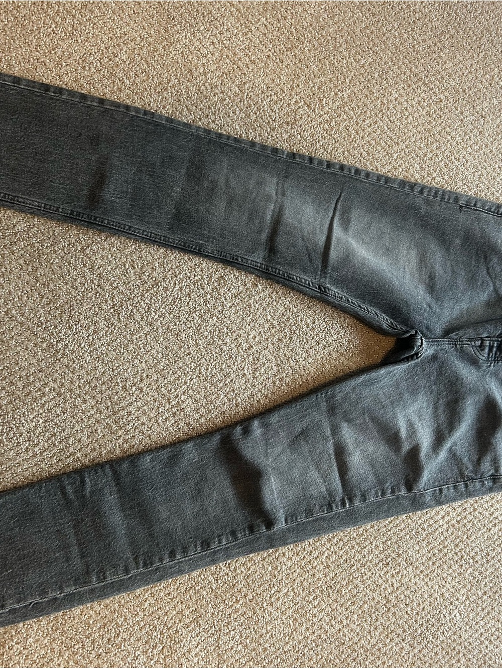 Topman Men's Skinny Jeans in Washed Black